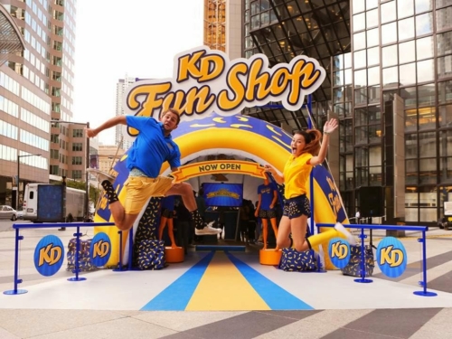 Kraft Dinner Fun Shop Event Launch
