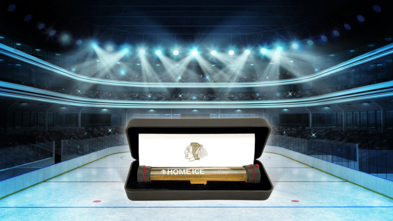 Blackhawks Stanley Cup Home Ice Vials