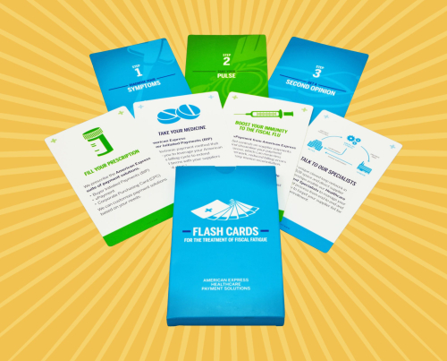 American Express Financial Health Flash Cards