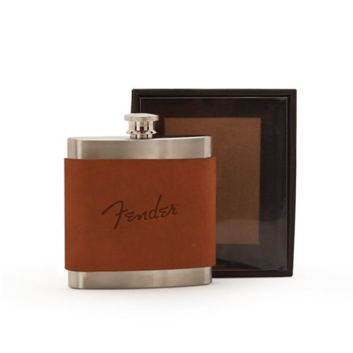 Leather Wrapped Aluminum Flask Leather Wrapped Aluminum Flask