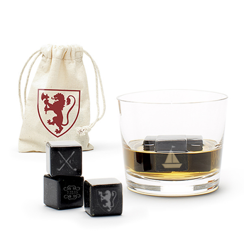 Custom Whisky Stones (R) - Set of 3 Stones and 1-Color Bag Custom Whisky Stones (R) - Set of 3 Stones and 1-Color Bag