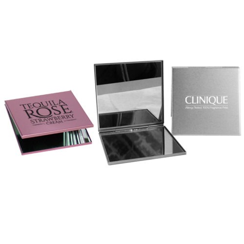 Square Aluminum Double Mirror Square Aluminum Double Mirror