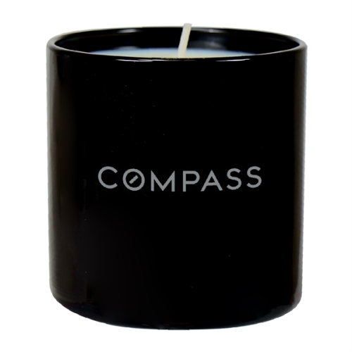 10 Oz Soy Black Glass Candle In Gift Box 10 Oz Soy Black Glass Candle In Gift Box