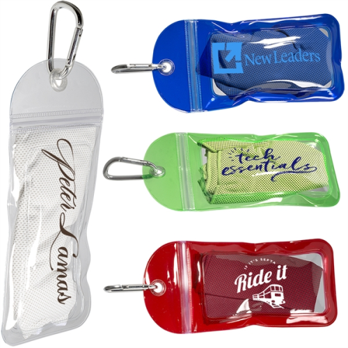 Cooling Towel in Water Resistant Pouch Cooling Towel in Water Resistant Pouch