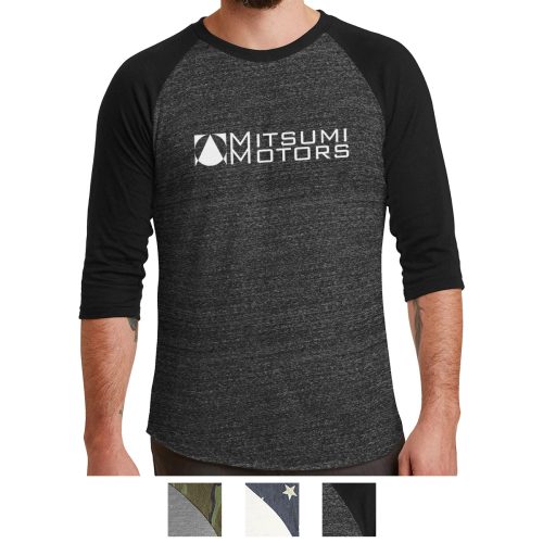 Alternative Men's Eco-Jersey Baseball T-Shirt Alternative Men's Eco-Jersey Baseball T-Shirt