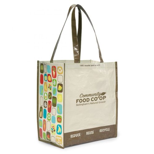 Laminated 100% Recycled Shopper Laminated 100% Recycled Shopper