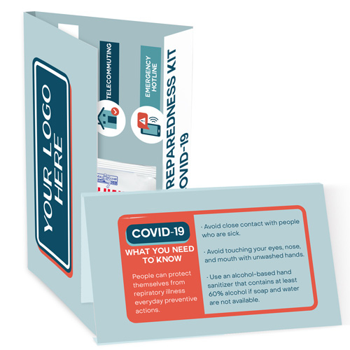 INFO CARD WITH ANTIBACTERIAL GEL PACKET INFO CARD WITH ANTIBACTERIAL GEL PACKET