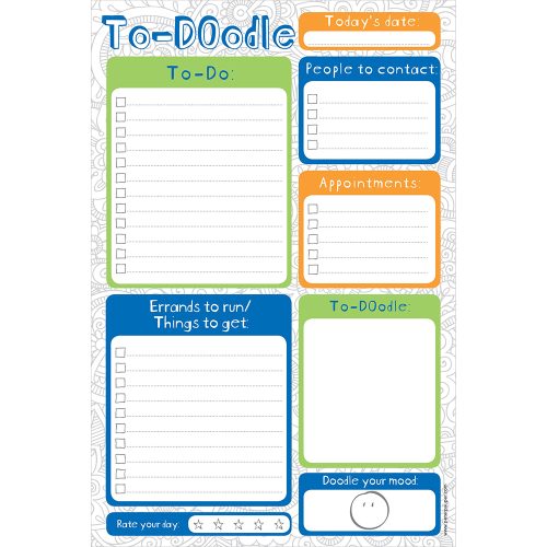 To-DOodle Note Pad To-DOodle Note Pad