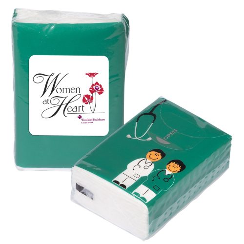 Mini Tissue Packet - Doctor and Nurse Mini Tissue Packet - Doctor and Nurse