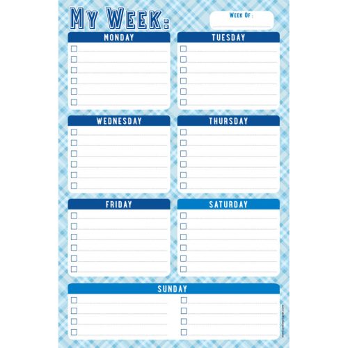 My Week Daily To-Do Note Pad My Week Daily To-Do Note Pad