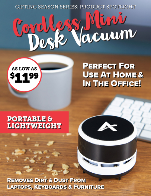 Cordless Mini Desk Vacuum